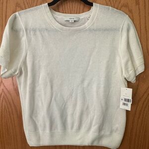 Vince knit short sleeve shirt NWT